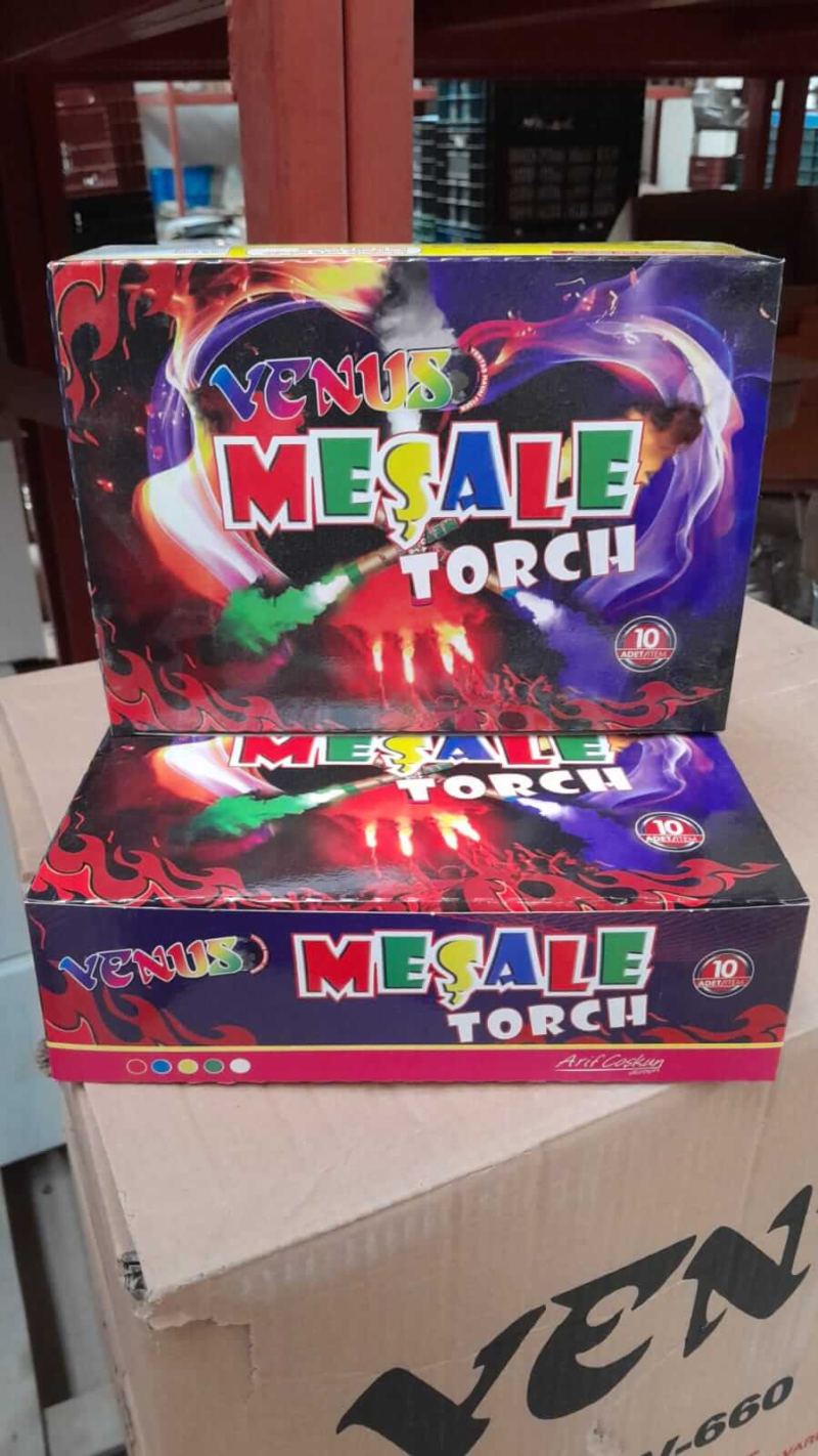 Maç meşalesi - Renkli meşale seçenekleri